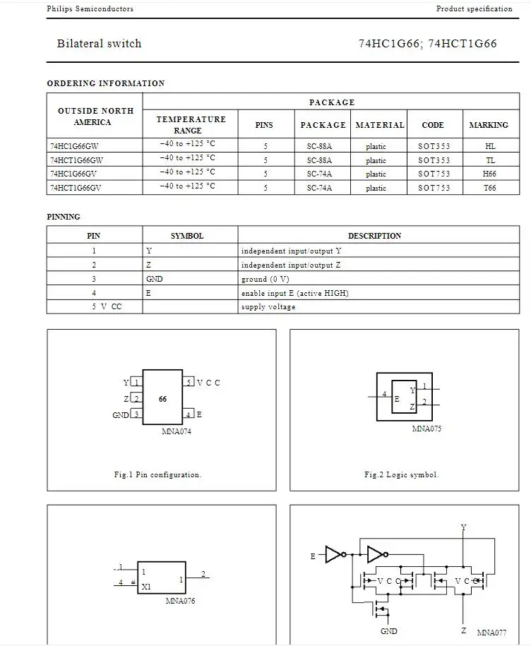50 шт. 74HC1G00GV 74HC1G02GV 74HC1G04GV 74HC1G08GV 74HC1G14GV 74HC1G32GV 74HC1G66GV 74HC1G86GV SOT-753 100% новый оригинал