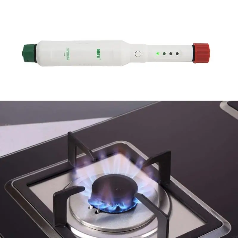 92MF Methane Propane Tester Finder Analyzer Combustible Gas Leak Detector Sound Alarm LED Indicator Flammable LPG Natural Gas