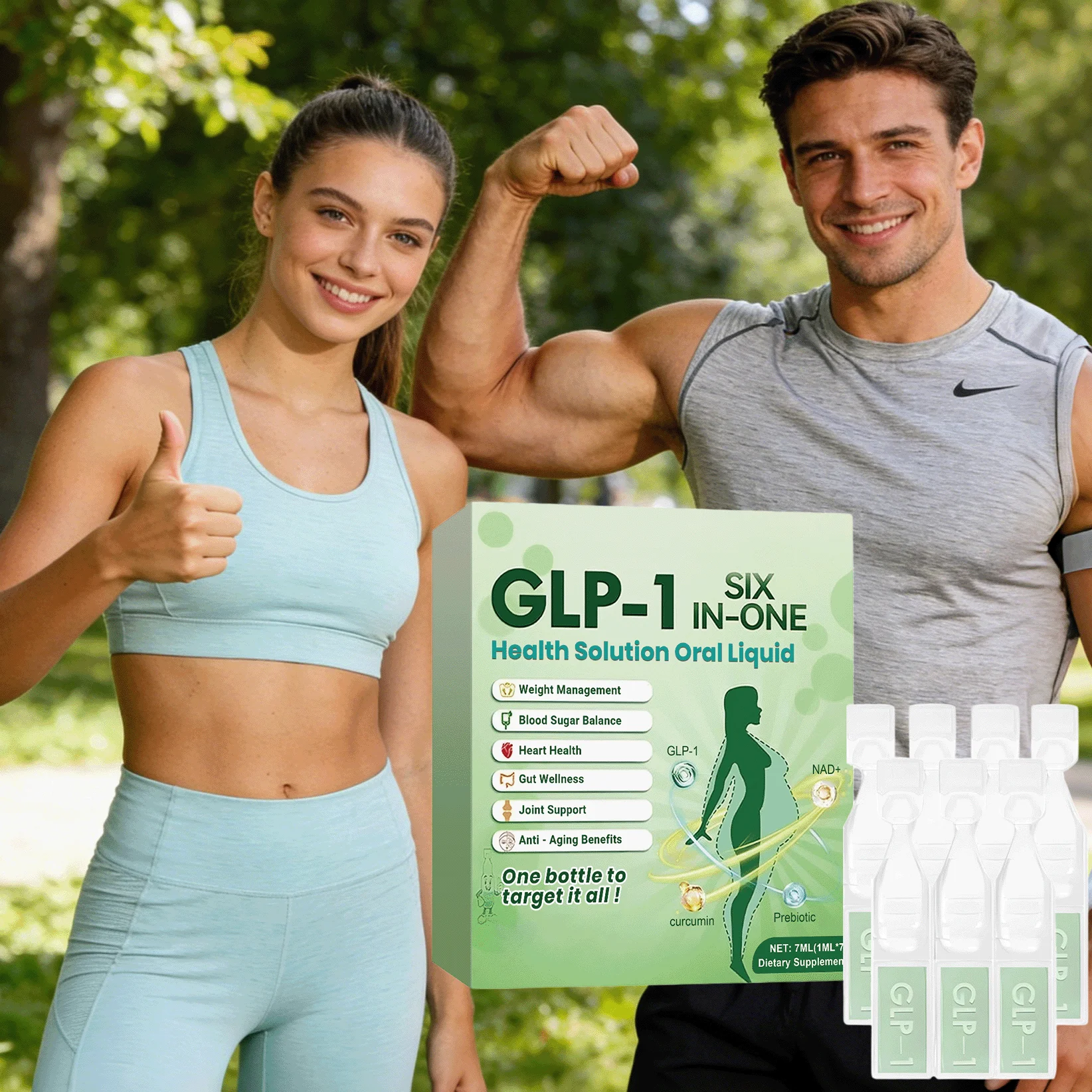 GLP-1 바디 케어 드롭스 체중 관리, 신진대사 촉진, 체형 관리, 미세순환 촉진, 식이 보조제 드롭스