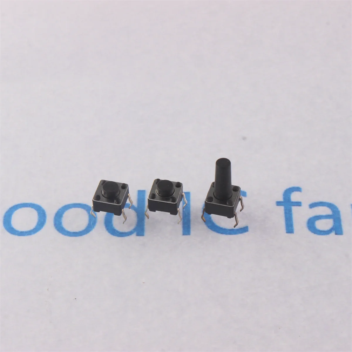 100PCS 6x6 Push Button Switch DIP 6X6X4.3 Light Touch Switch 6*6*4.3/5/6/7/8/9/10/11/12/13MM The Power Switch 4Pins