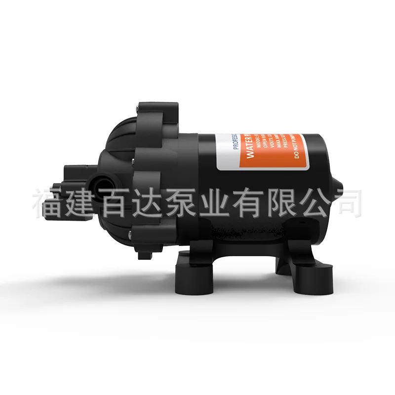 RV Water Pump 12V24V DC Electric Reciprocating Water Pump Small Diaphragm Self-priming Three-chamber Water Suction Pump
