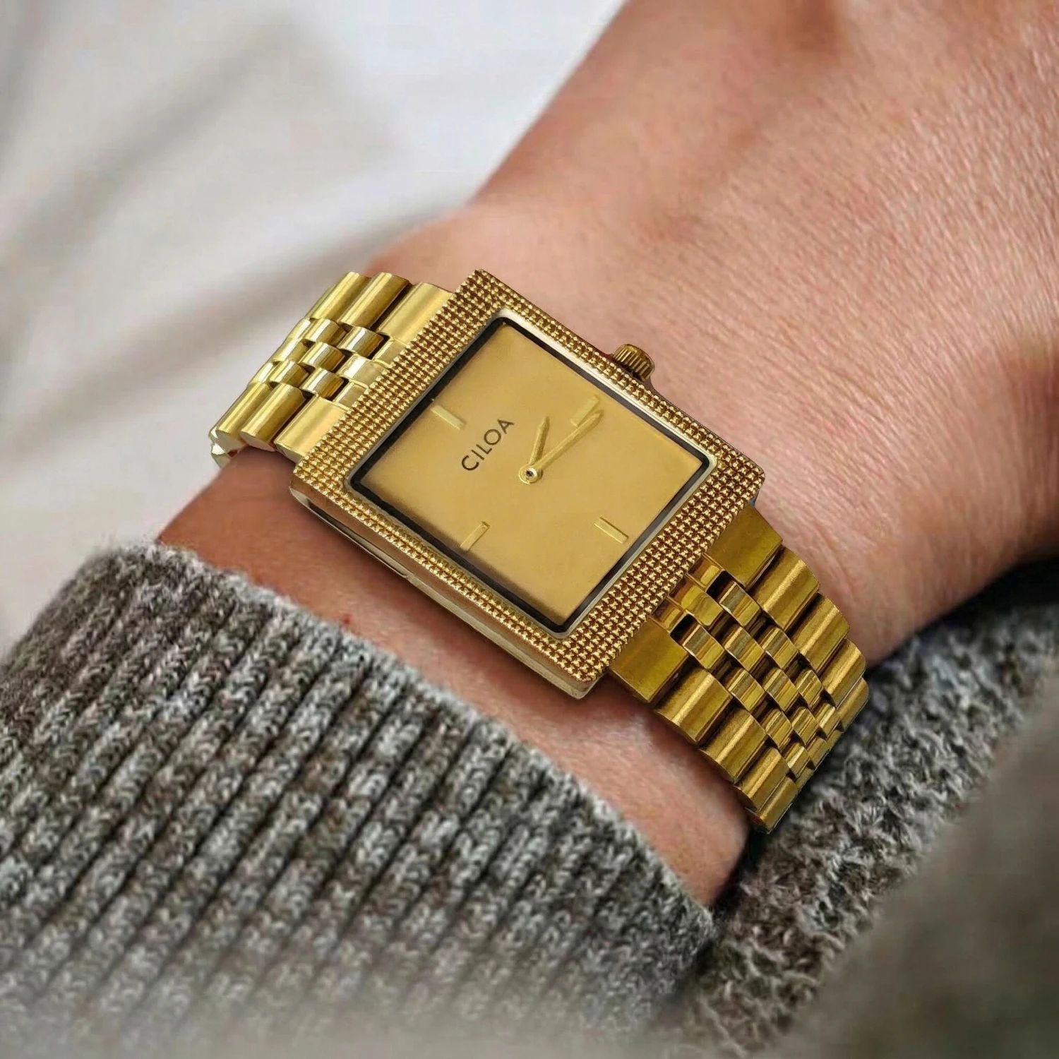 CILOA Luxuriöse Quadratische H – Dress Watch Ultra Thin Bewertung und Preis
