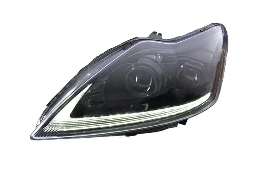 Car bumper headlamp for Focus headlight 2009~2011y car accessories LED DRL head light for Focus daytime running light fog