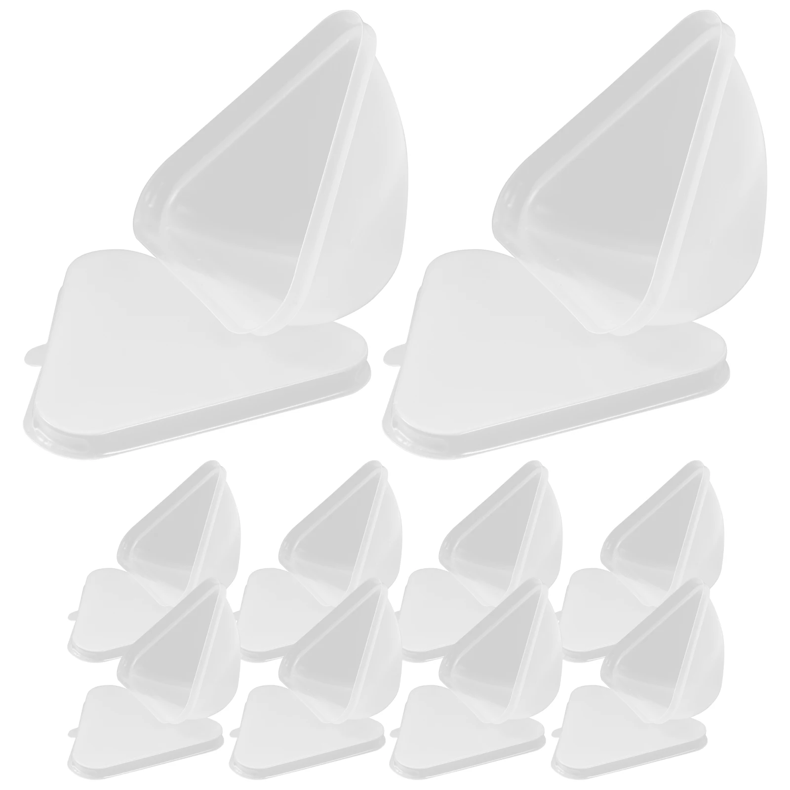 

20pcs Triangle Rice Ball Onigiri Maker Sushi Mold Kitchen Tool Ice Gift Box Rice Mold Triangular Accessories