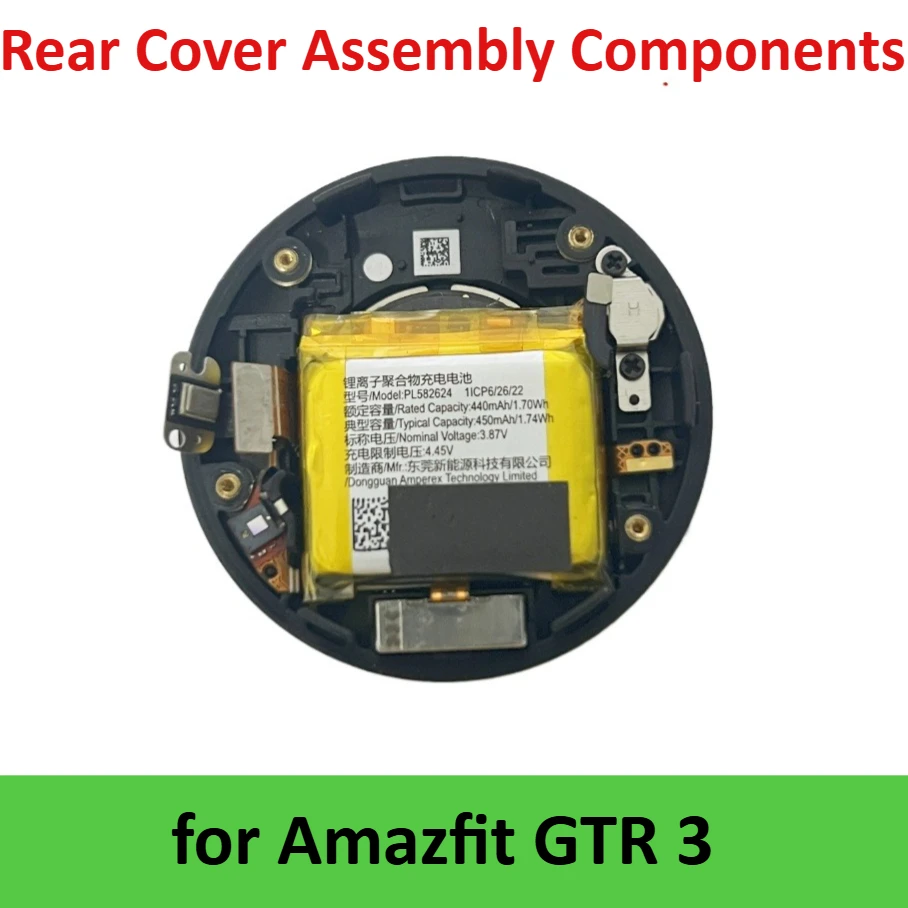 

For Huami Amazfit GTR 3 Rear Cover Assembly Components Heart Rate Cable Assembly Repair Parts