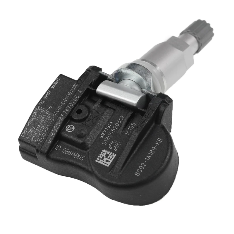 YAOPEI 8G92-1A189-KB 8G921A189KB 433MHZ Tire Pressure Sensor TPMS for Ford Galaxy S-Max Mondeo S180084730 31302096