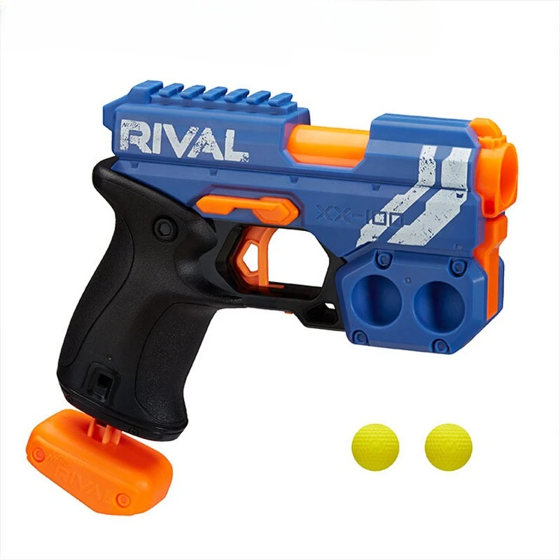 Hasbro NERF KNOCKOUT RIVAL Outdoor Battle Soft Ball Shotgun Set Figurka akcji Zabawki dla dzieci Prezent na Halloween