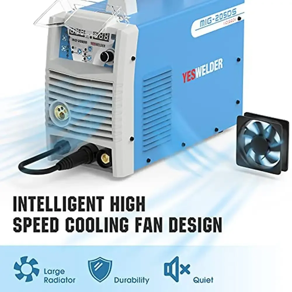 Multi-Function 200Amp Dual Voltage MIG Welder Gas/Gasless MIG/Lift TIG/ARC 4 in 1 Welding Machine