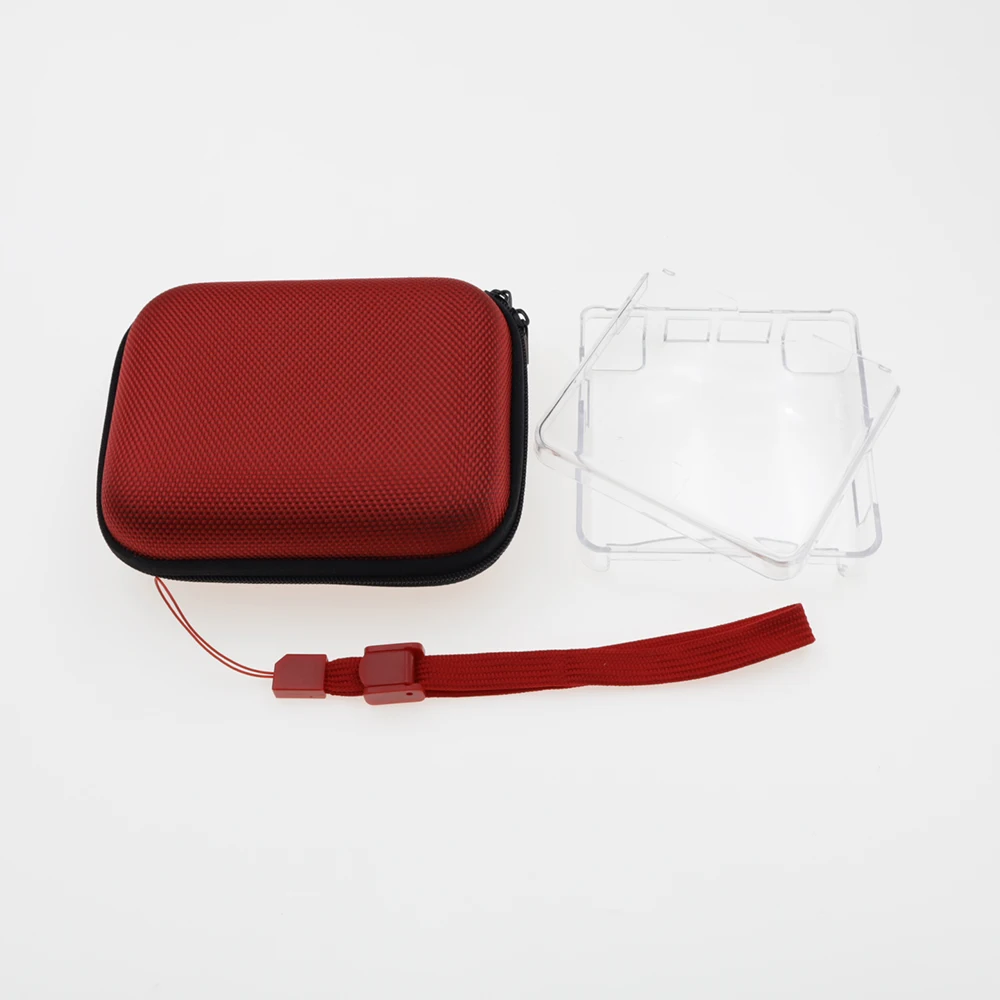 1Set Carrying Pouch Storage Bag For GBA SP Game Console With Adjustable Hand Rope, Clear Protective Cover Shell Housing view 4