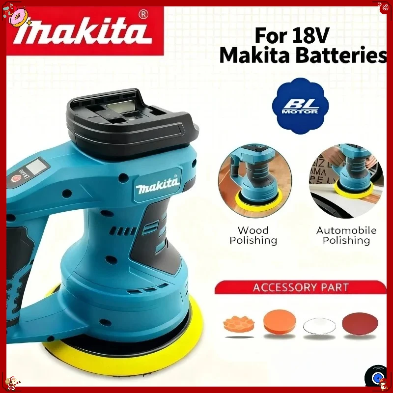 

Makita 8 Gears Rechargeable Cordless Adjustable Electric Car Polisher Auto Waxing Sealing Glaze Tool Polisher Power Tools