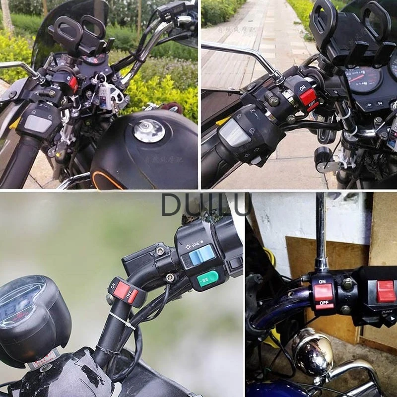 

Motorcycle Multi-function Left Turn Signal Horn Start Choke Starter Switch For Honda Handle Seat Combination Switch Assembly