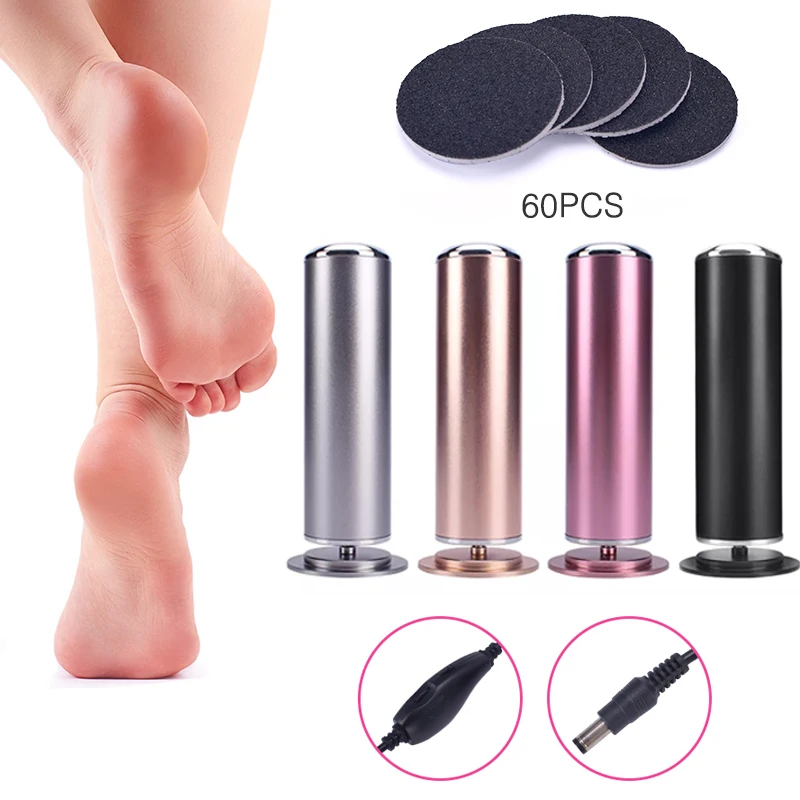 Electric Foot Callus Remover Powerful Pedicure Electronic Foot File for Women Men Dead Dry Hard Skin Calluses