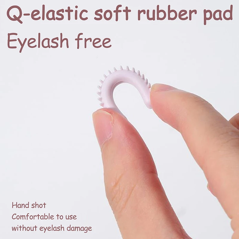 4Pcs Women's Fashion Refill Eyelash Curler Rubber Elastic Replacement Pad Gel Clip Pads Eye Makeup Tools