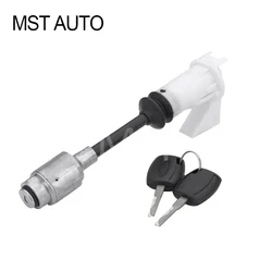 Short Type Rod Bonnet Release Lock Latch Repair Kit Key Set For Ford Focus C-MAX 2003-2007 MK2 2004-2012 4556337 3M5AR16B970AD