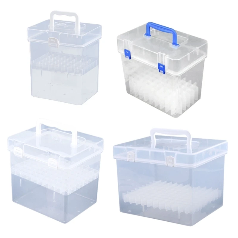 Прозрачный ящик для хранения маркеров, контейнер для рукоделия, поднос для офиса, органайзер, Прямая поставка