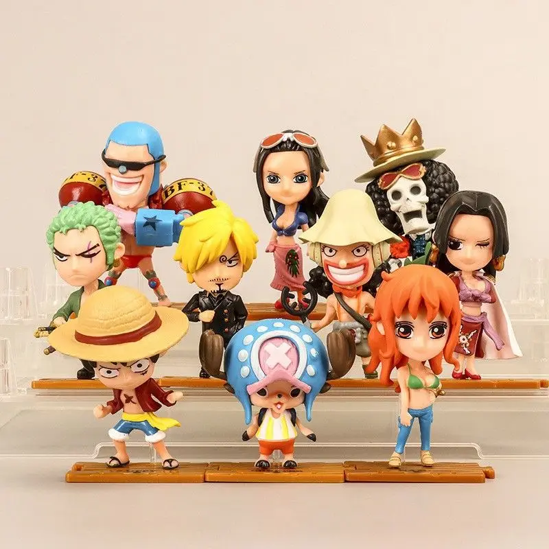 Фигурки One Piece - Луффи, Санджи, Зоро, Чоуджи, модельки императрицы - коллекционные фигурки для демонстрации в стиле аниме.