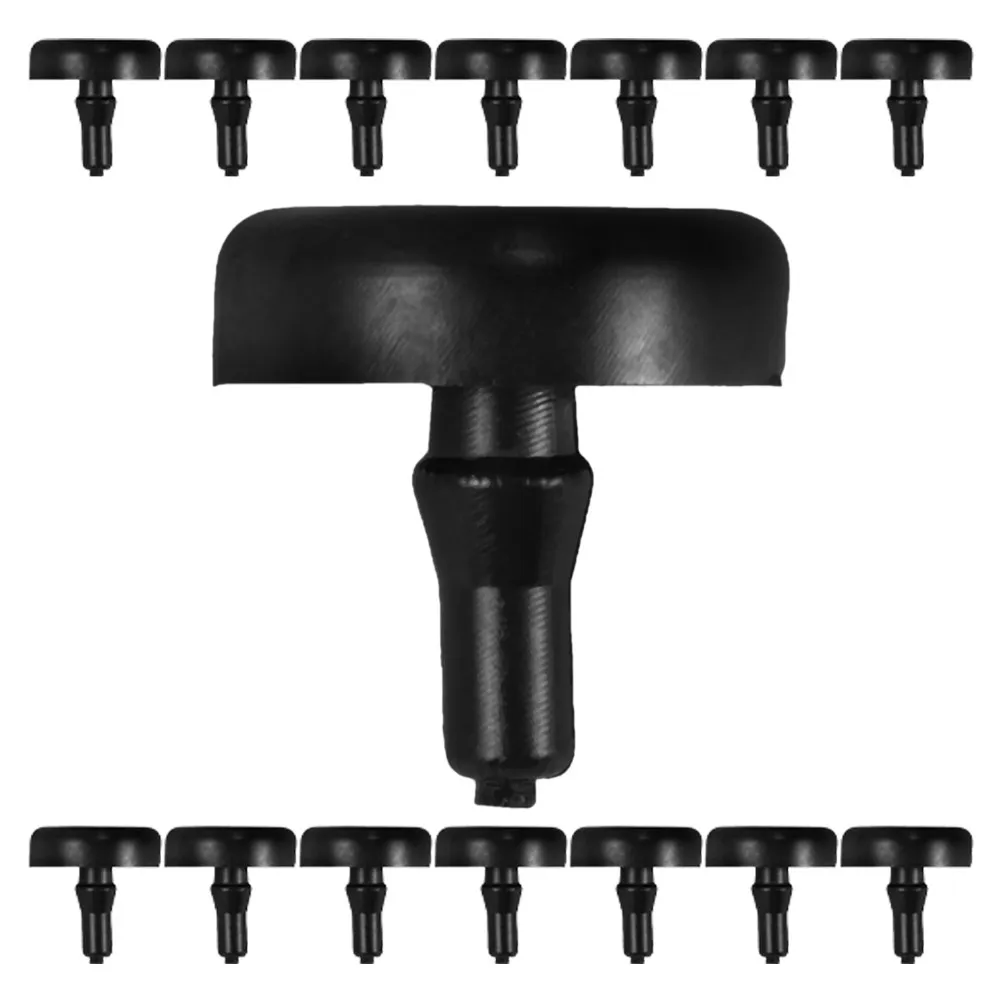 15Pcs Brake Light Switch Rubber Stoppers Quick Install Accurate Limiting for Car Brake Pedal Stop Pads Clutch Pedal Pad