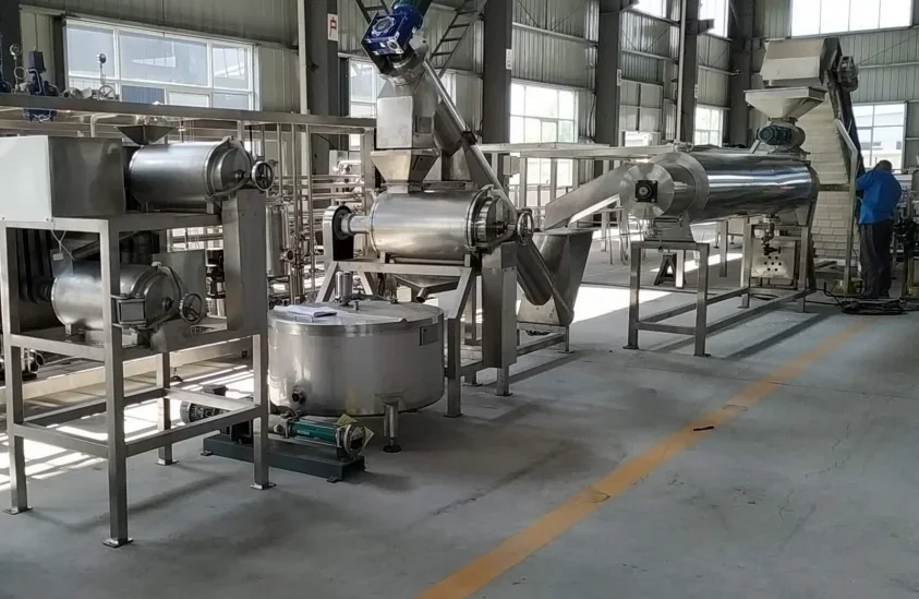 Máquina para fabricar línea de producción de procesamiento de pasta de mermelada de fruta, fresa, cereza, melocotón, melocotón