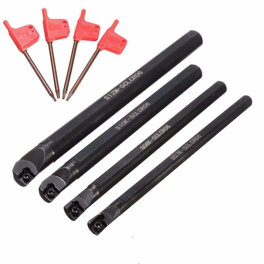 Imagem -04 - Torno Turning Tool Holder Boring Bar Cortador de Torno Cnc Metal Turning Rod Holders 10 Pcs Insere Ferramentas