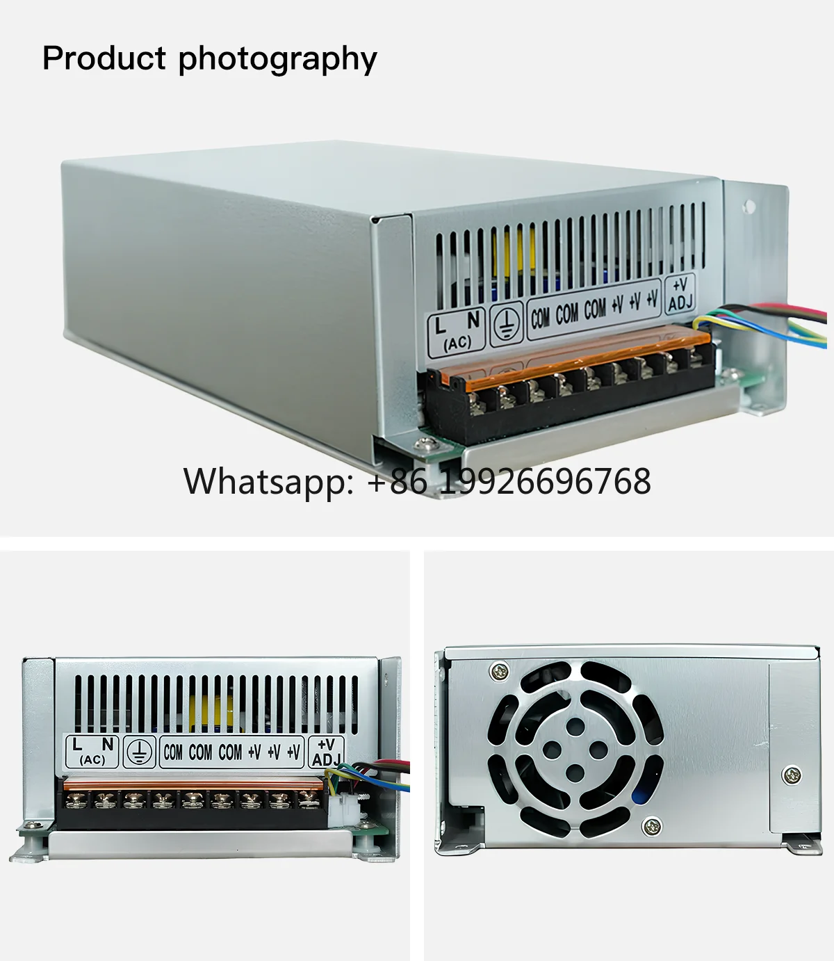 72V-700W Single Output AC-DC Switching Power Supply High Precision Input 88%-89% Efficiency 1 Year Warranty Overload Industrial