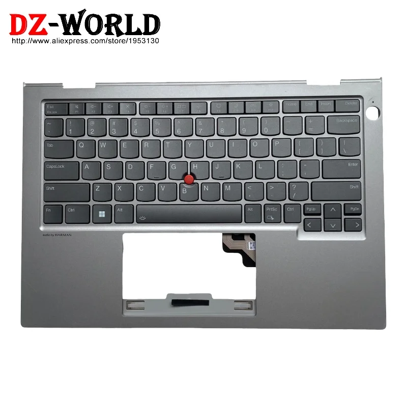 

Верхняя часть корпуса (пальмрест) для Lenovo Thinkpad Neo Gen 1, серебристая, 5M11H52580