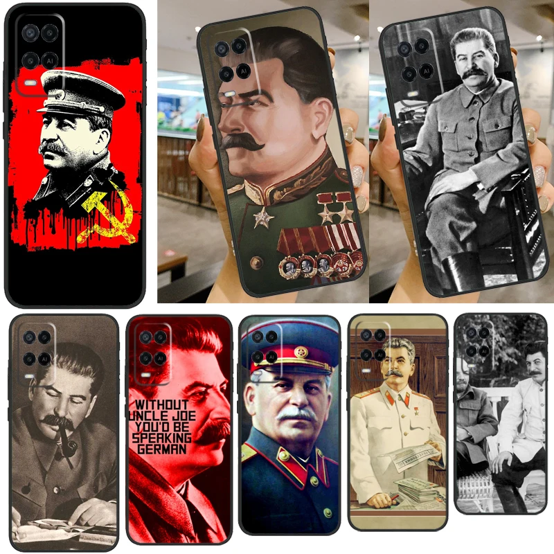 USSR Joseph Stalin For OPPO A5 A9 2020 Case For OPPO A94 A74 A54 A31 A53 A53S A83 A91 A52 A72 A15 Back Cover