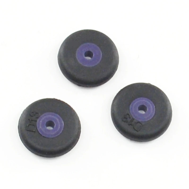 Small rubber wheels with holes  2A toy solid wheel  DIY handmade soft rubber round wheel Multi-size wheel accessories