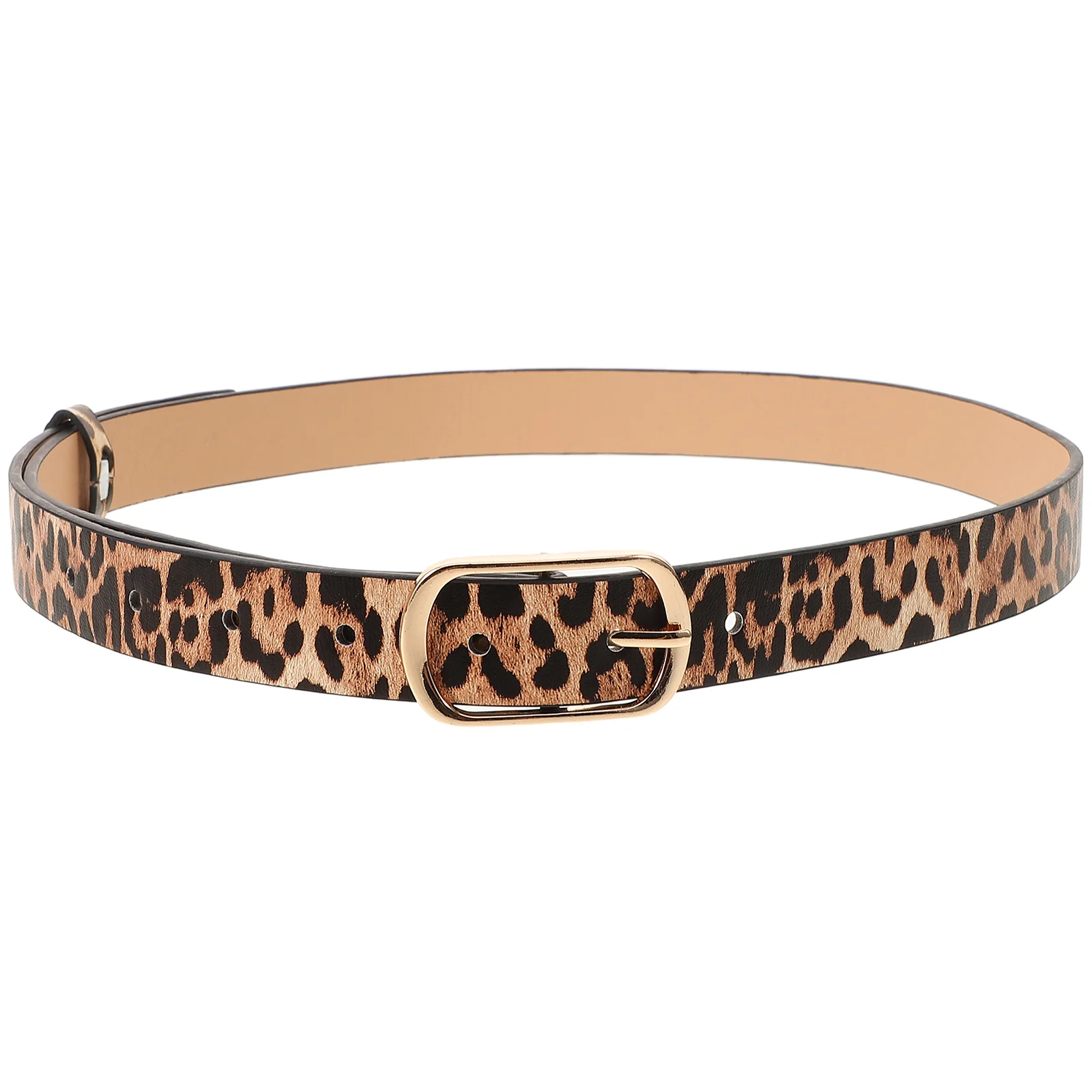 Woman Leopard Waist Belt Fashionable All-Match Belt for Women Lady Female Leopard Belt Women Belt Women Belt