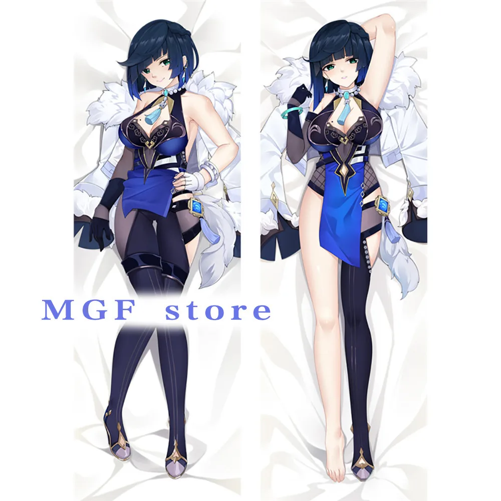 

New Genshin Impact Dakimakura Sexy Ye Lan Cosplay Cover Hing Body Pillow Case Anime Long Pillowcase Otaku Gifts