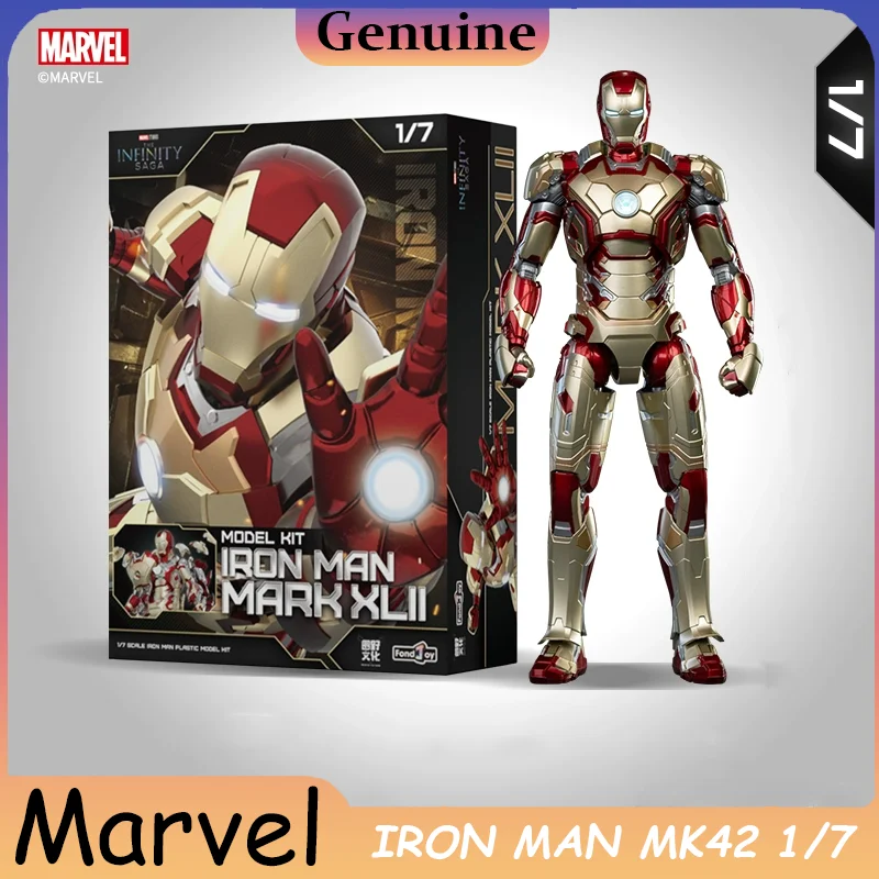 

Marvel Iron Man MK42, подвижная сборная фигурка, игрушка «сделай сам», фигурка Тони Старка, коллекция легенд, аниме-модель, детский подарок на Хэллоуин