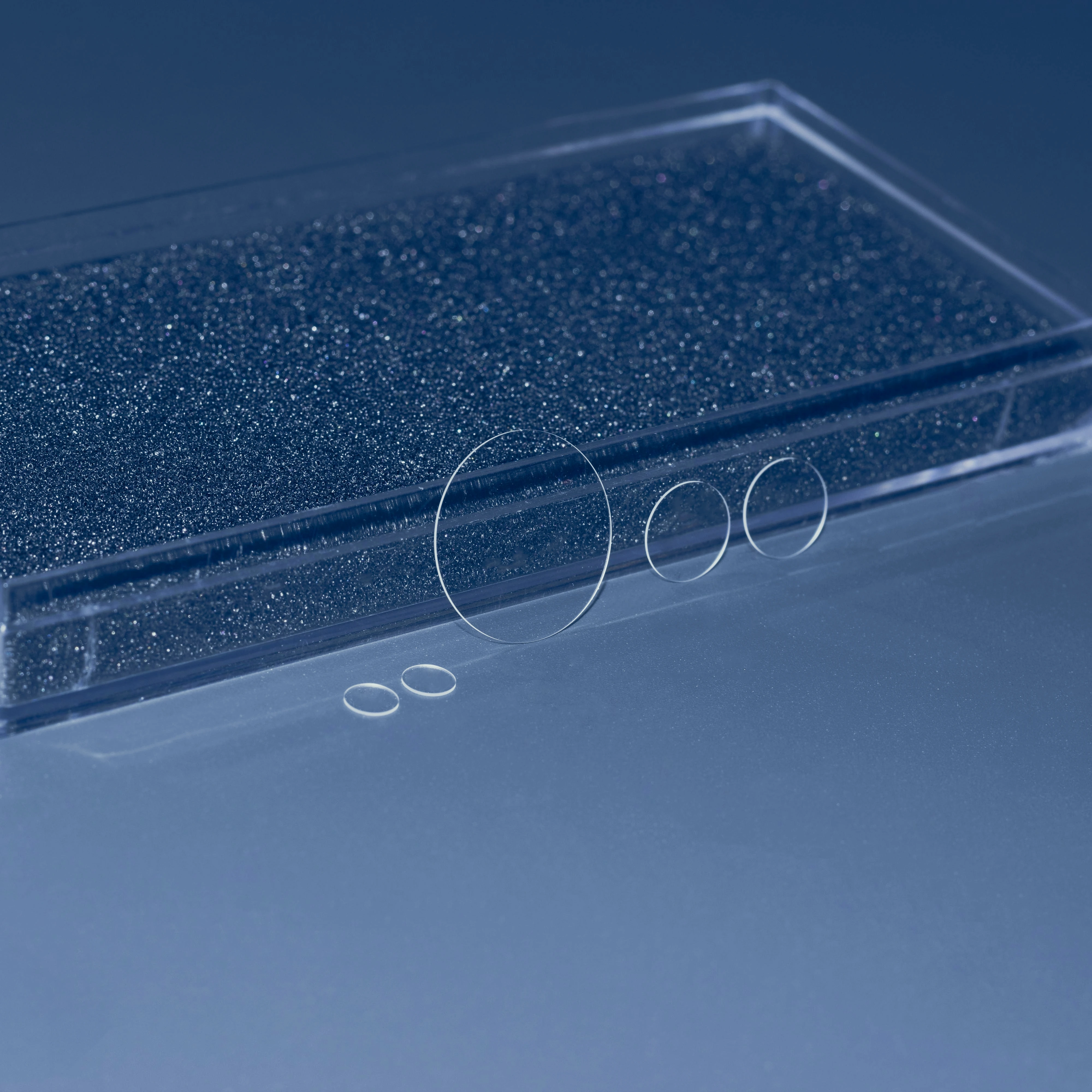 Jgs1 Ultra-Thin Quartz Plate Thick 0.1 0.2 0.3mm Customized Quartz Glass Sheet UV Transparent JGS1 Fused Silica Lens