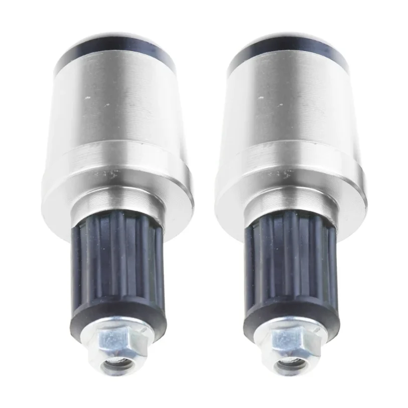 مقود الدراجة النارية ينتهي مقابض معدنية للمقود موازنة التوصيل المنزلق 22 مم #4