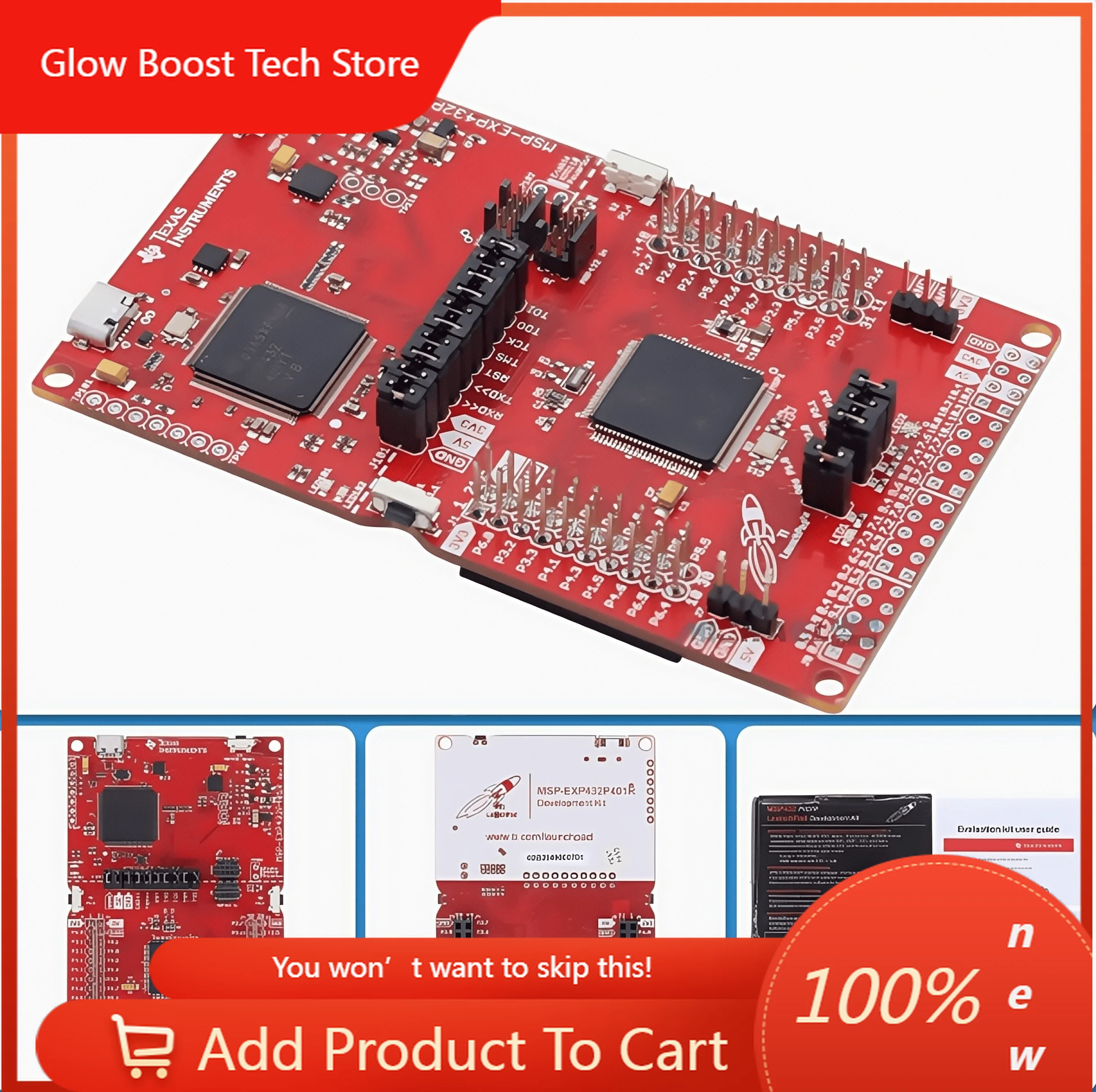 

NYMSP-EXP432P401R SimpleLink MSP432P401R MCU new and original