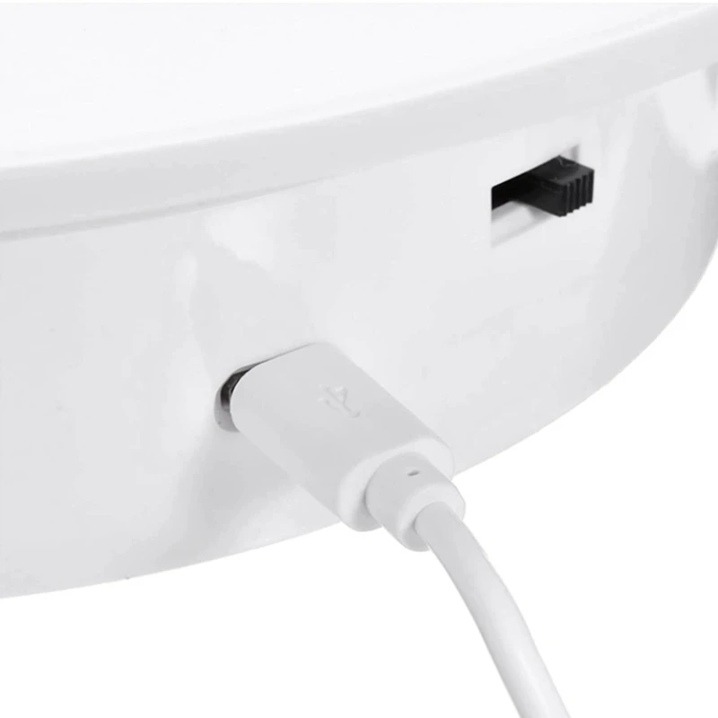 Rotating Display Stand, USB Electric Turntable, 360 Degree Electric Turntable For Photography Display