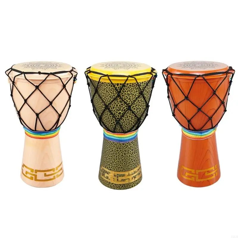 الأطفال الأفريقية طبل لعبة طبلة ذات يد قرع لعبة تعليمية أداة عزف موسيقى لمرحلة ما قبل المدرسة داخلي في الهواء الطلق اللعب A2UB