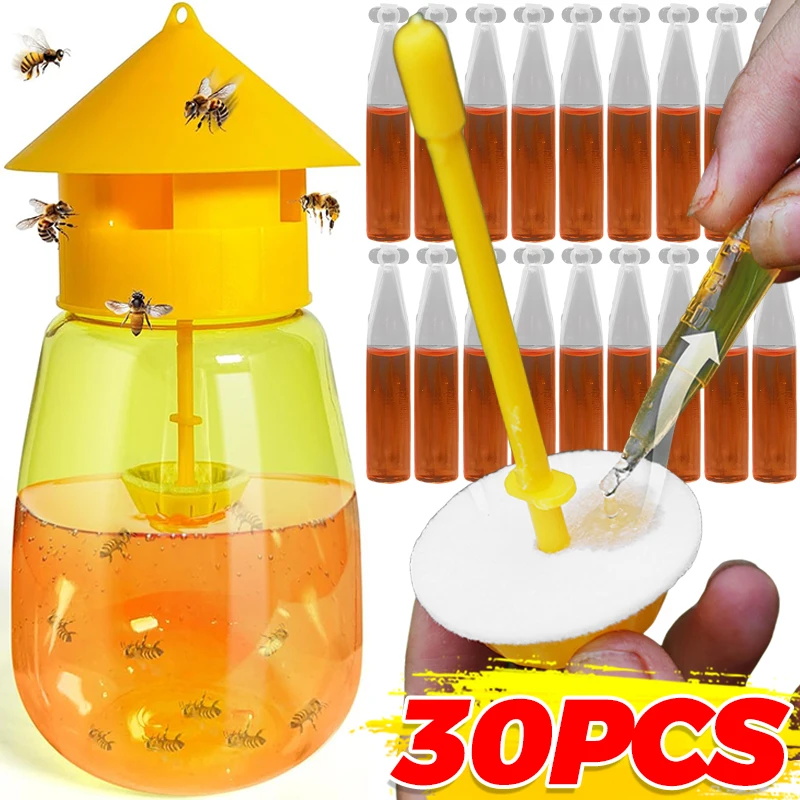 Fruit Fly Trap Reusable Plastic Insect Catcher Trap Transparent Environmentally Anti Flies Home Garden Orchard Pest Control Tool