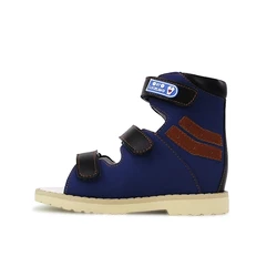 Enfants Orth4WD Sandales Pour Enfants En Cuir D'été Garçons ration tive Chaussures Oruckland avec Arc Soutien Size21-35