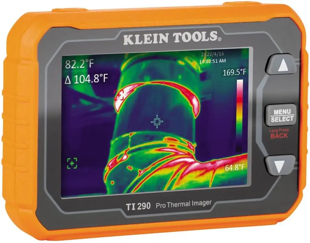 Rechargeable PRO Thermal Imaging Camera, Over 49000 Pixels, Wi-Fi Data Transfer, 3 Palettes