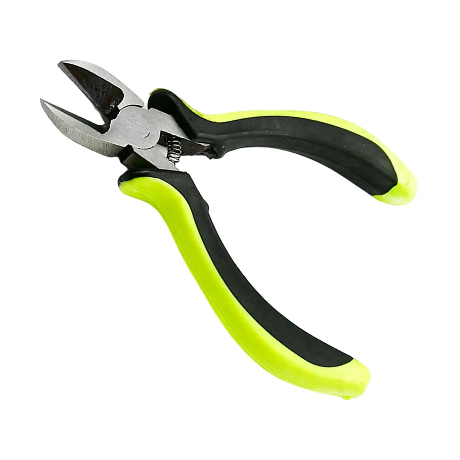 4.5 inch Diagonal Cutting Pliers, Mini Bent Handle wire Cutting Pliers for Jewelry Making