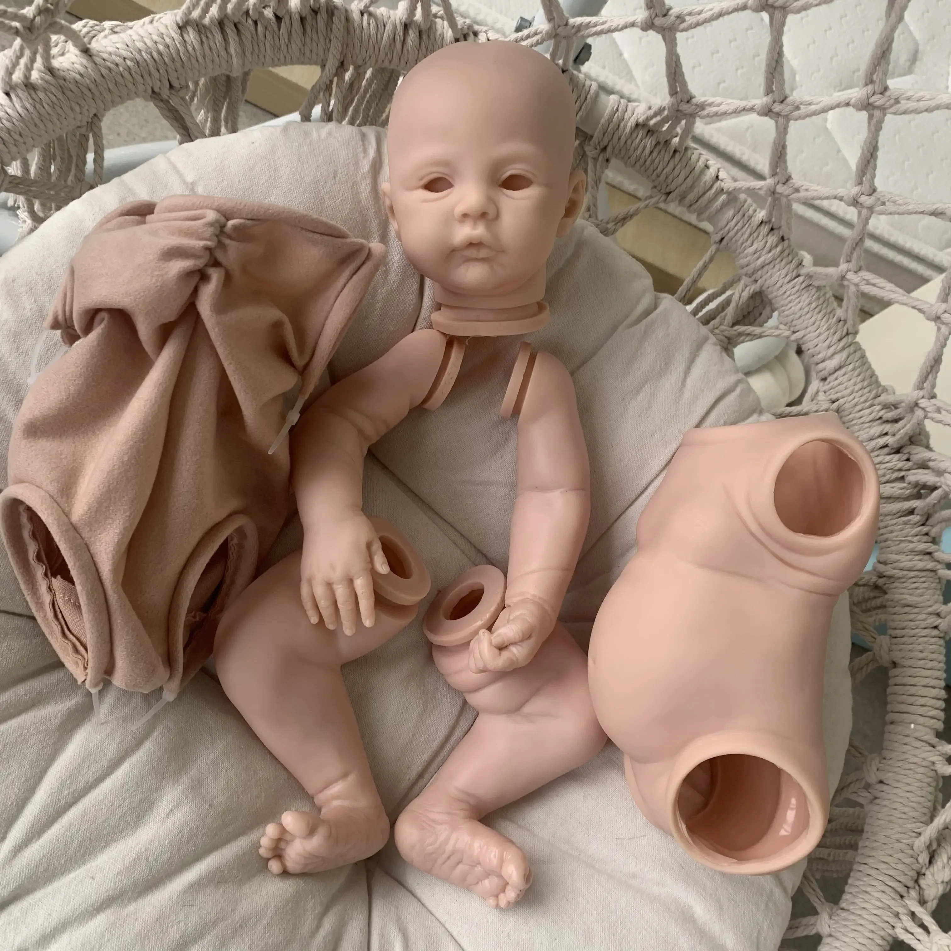 DLS 17inch Premie size Reborn Meadow Doll Kit Popular Soft Touch Lifelike fresh color