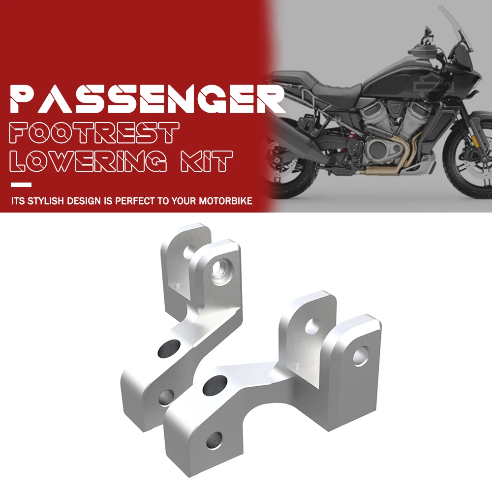 

Passenger Footpeg Lowering Kit Footrest Relocation Motorcyle Accessories FOR PAN AMERICA SPECIAL 1250 PA1250 2021 2022 2023 2024