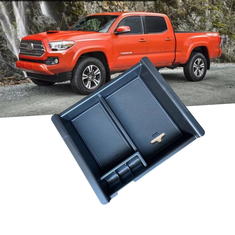 

Car Central Control Storage Box, Central Control Organizer Compatible with Tacoma 2024-2025, car ABS Storage Box