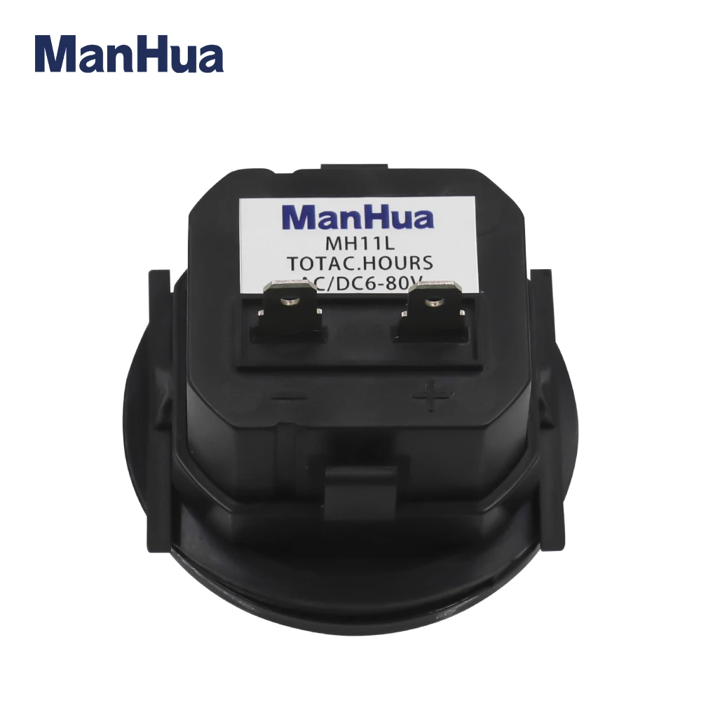 Imagem -05 - Manhua-round Temporizador Impermeável para Veículos a Motor e Caminhão Hour Meter Navio Hour Counter Mh11l ac Dc680v