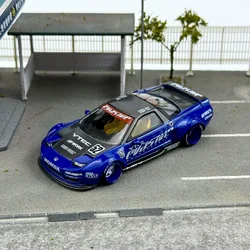 Minigt & kill-alloy車両モデル,honda nsx na1 evasive v2,ワイドボディバージョン,1:64,在庫あり