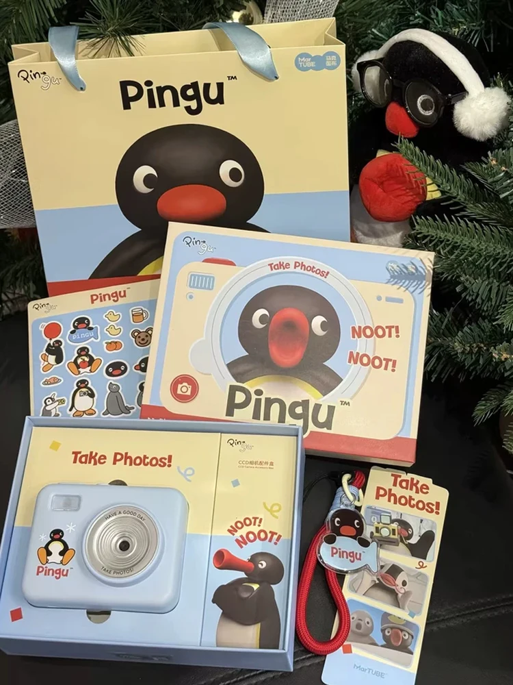 

Genuine In Stock Pingu Ccd Digital Camera Limited Edition Gift Box Collectibles Birthday Gift Pingu Ornament Collectibles Toy