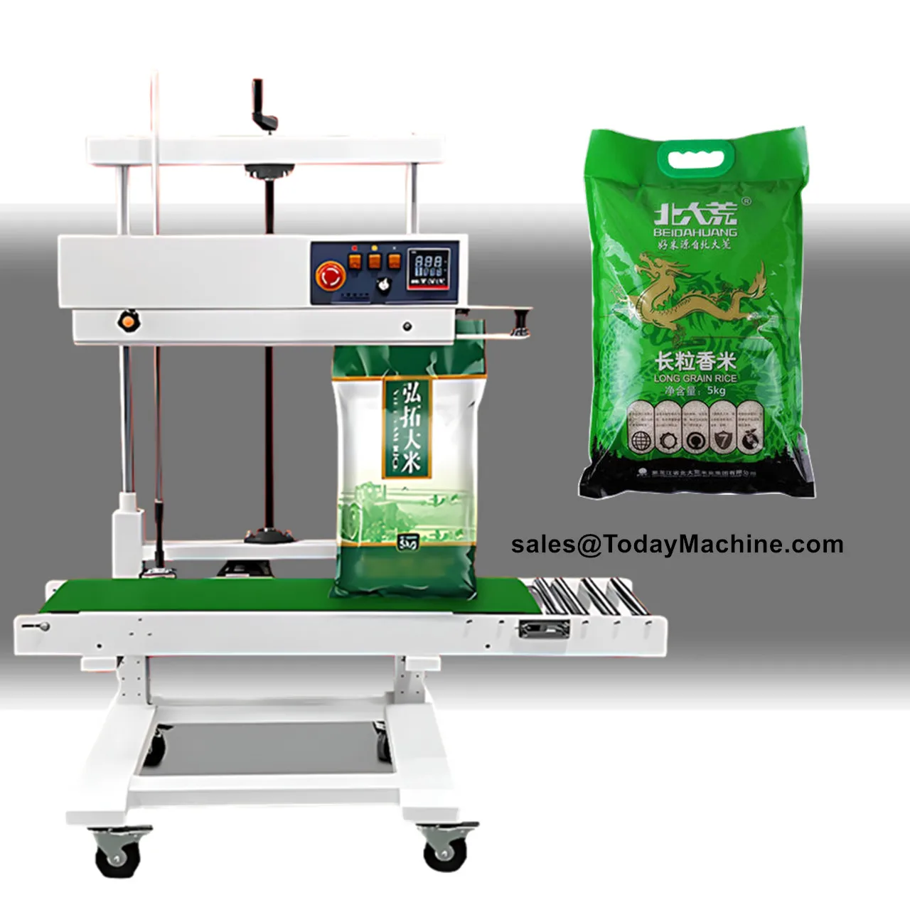 Automatic Plastic Film Horizontal Continuous Band Sealer