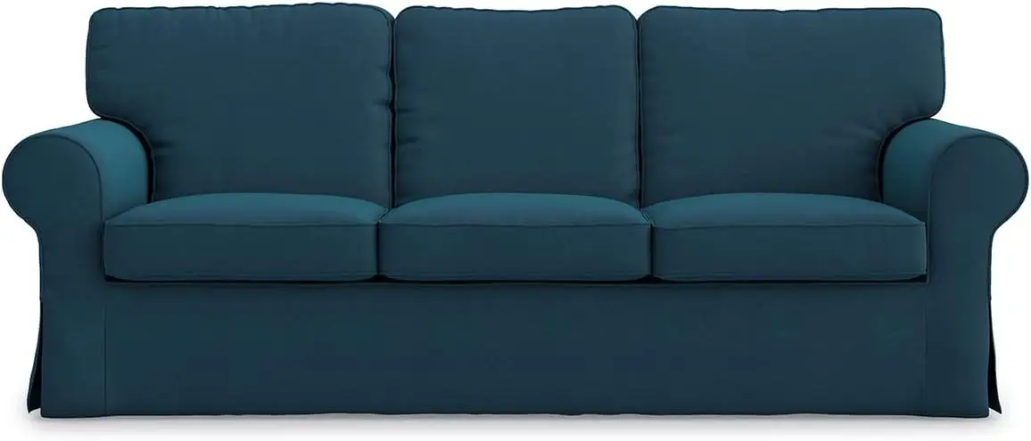

Ektorp Sofa Cover 3 Seat Replacement for IKEA Ektorp, Dark Ocean
