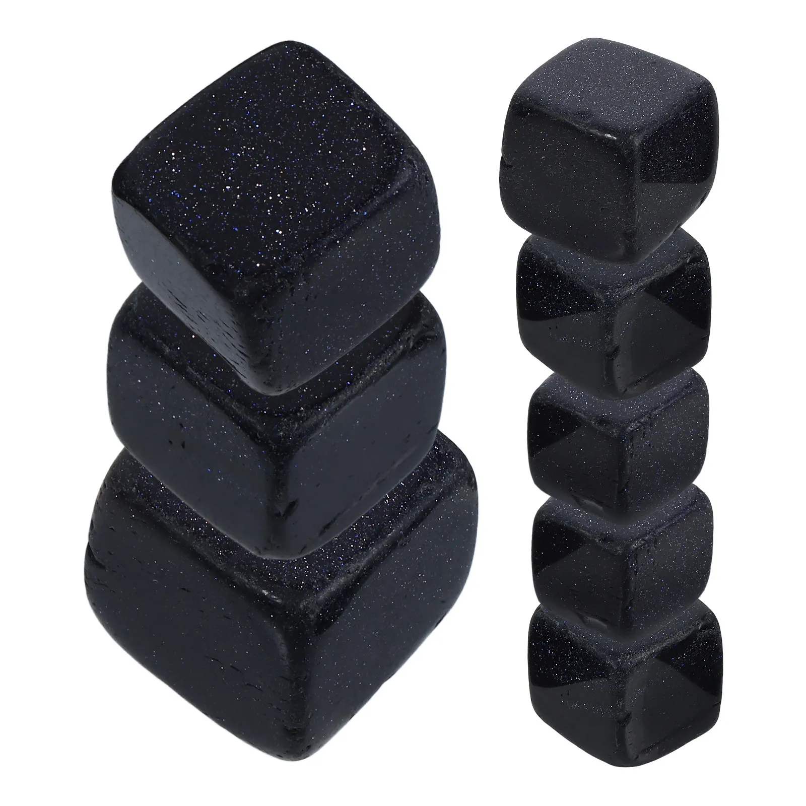 1 Bag Whiskey Quartz Beverage Stones Ice Cubes Reusable Drinking Stones Whiskey Rocks Gift for Women - view 2