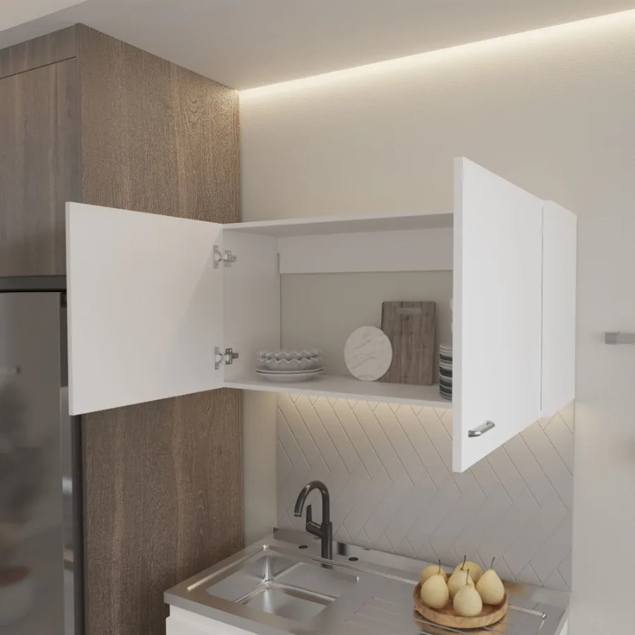 Wandschrank Fairwood Kitchen Weiß