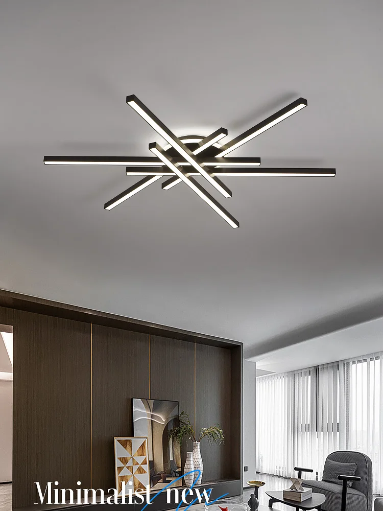 2025 nueva lámpara de techo lámpara LED moderna nórdica sala de estar comedor luces de dormitorio lámpara de techo